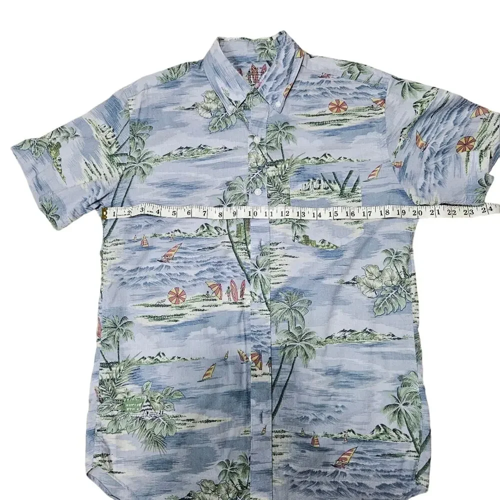 J.Crew button down tropical vacation 100% cotton size small tropical, vacation,